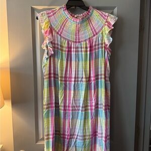 MOVING SALE | Colorful Plaid Dress from Belk